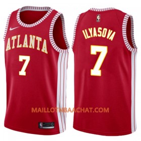 Maillot NBA Atlanta Hawks Ersan Ilyasova 7 Nike Classic Edition Swingman - Homme